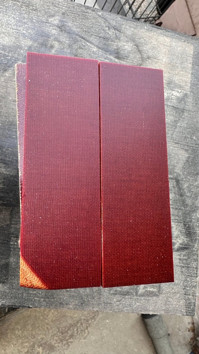 Vintage ‘International Paper’ (brand) Canvas Micarta - RockSolid Scales -