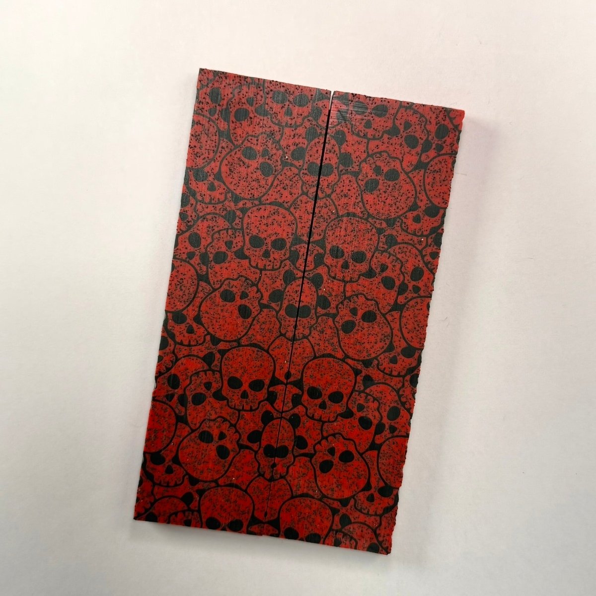 3D GripX™ Scales - Classic Red - Grip-Tec™ Composites - Skully