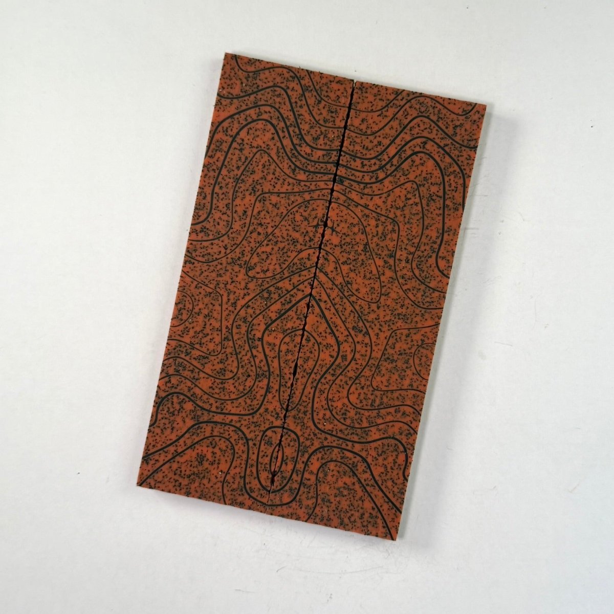 3D GripX™ Scales - Topo - Grip-Tec™ Composites - Copper Metallic