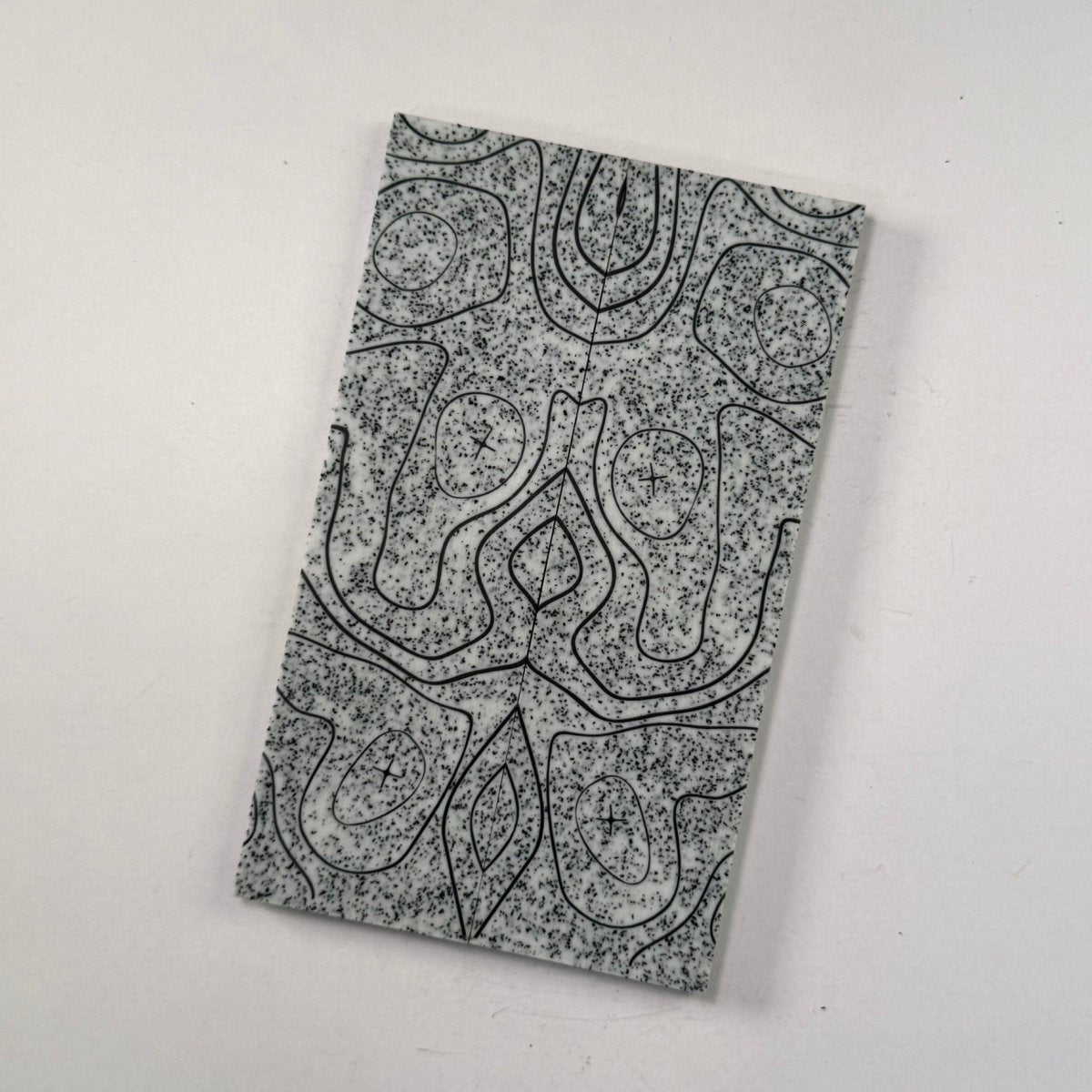 3D GripX™ Scales - Topo - Grip-Tec™ Composites - Copper Metallic