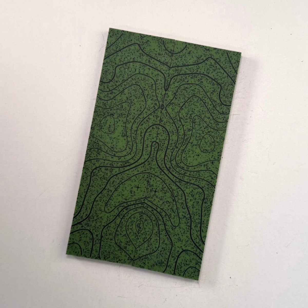 3D GripX™ Scales - Topo - Grip-Tec™ Composites - Copper Metallic