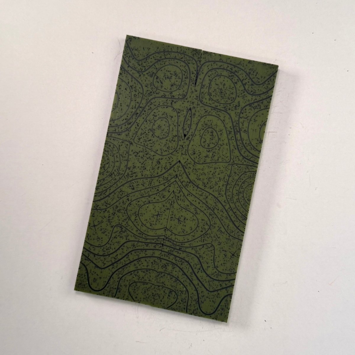 3D GripX™ Scales - Topo - Grip-Tec™ Composites - Copper Metallic