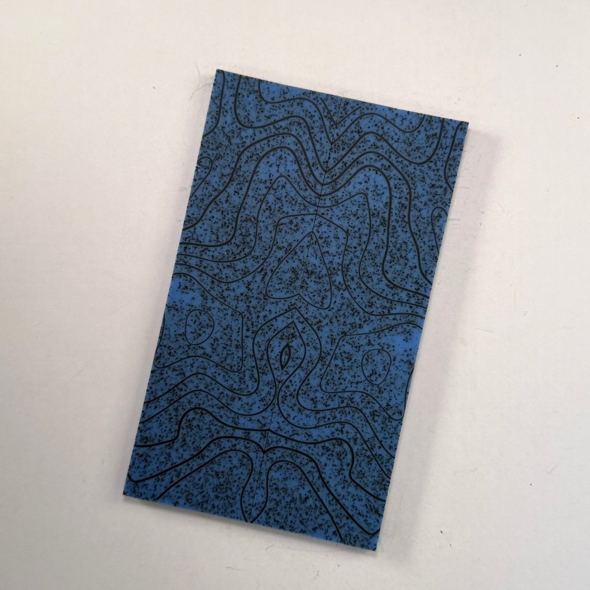 3D GripX™ Scales - Topo - Grip-Tec™ Composites - Classic Blue