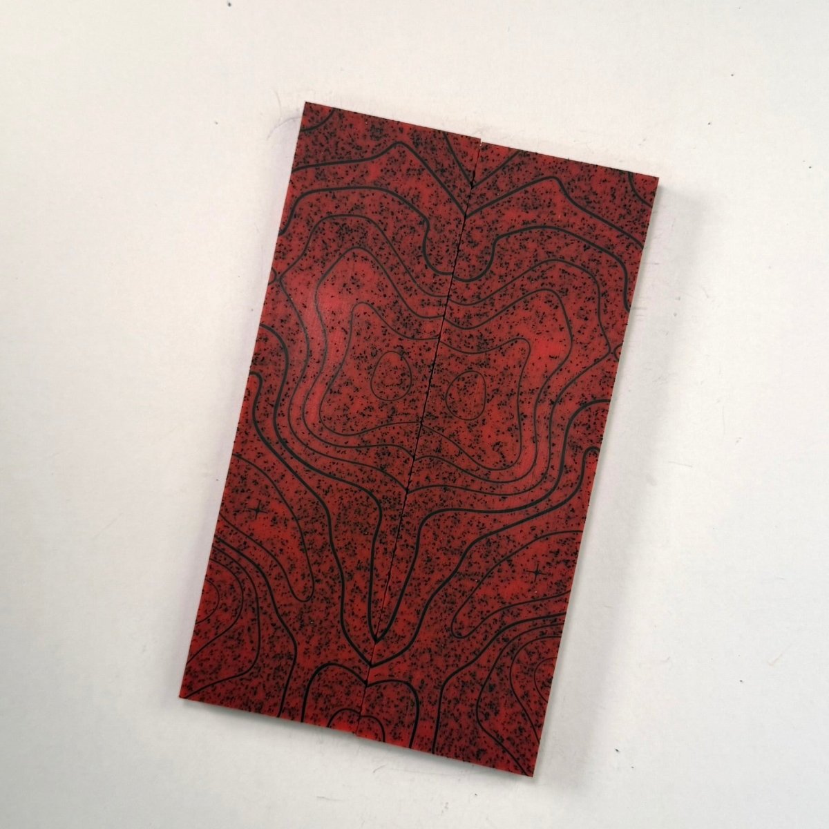 3D GripX™ Scales - Topo - Grip-Tec™ Composites - Copper Metallic