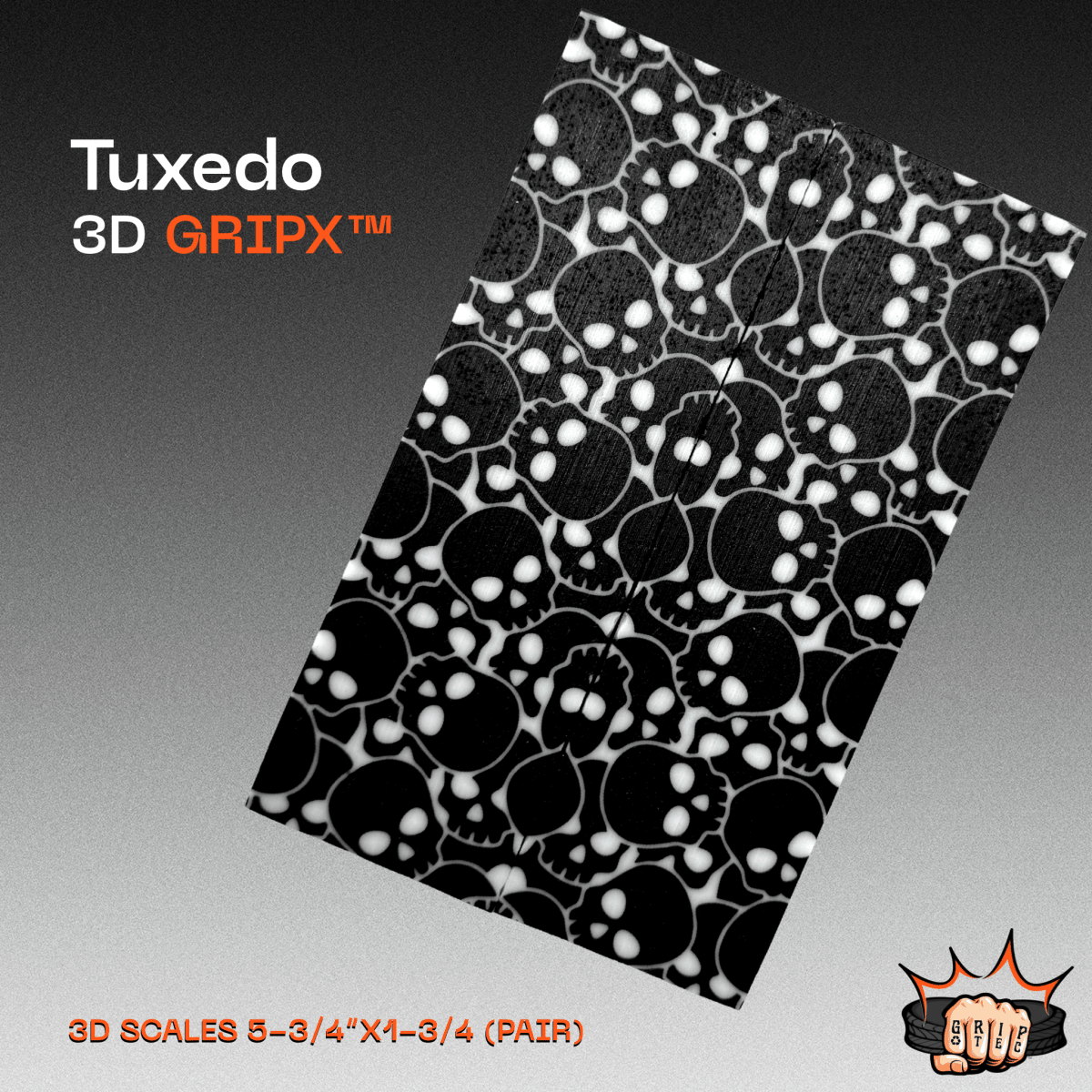 Black GripX - Grip-Tec™ Composites - Panel (5-1/2"x3-1/2")