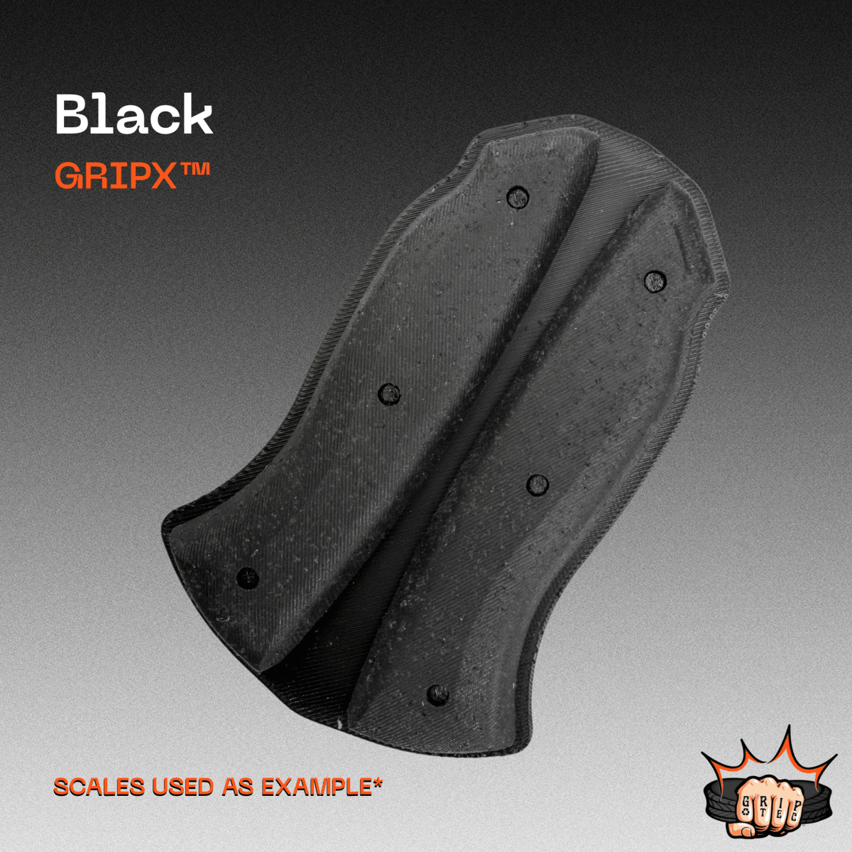Black GripX - Grip-Tec™ Composites - Panel (5-1/2"x3-1/2")