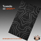 Black GripX - Grip-Tec™ Composites - 3D Scales (Pair 5-3/4"x1-3/4"x5/16")