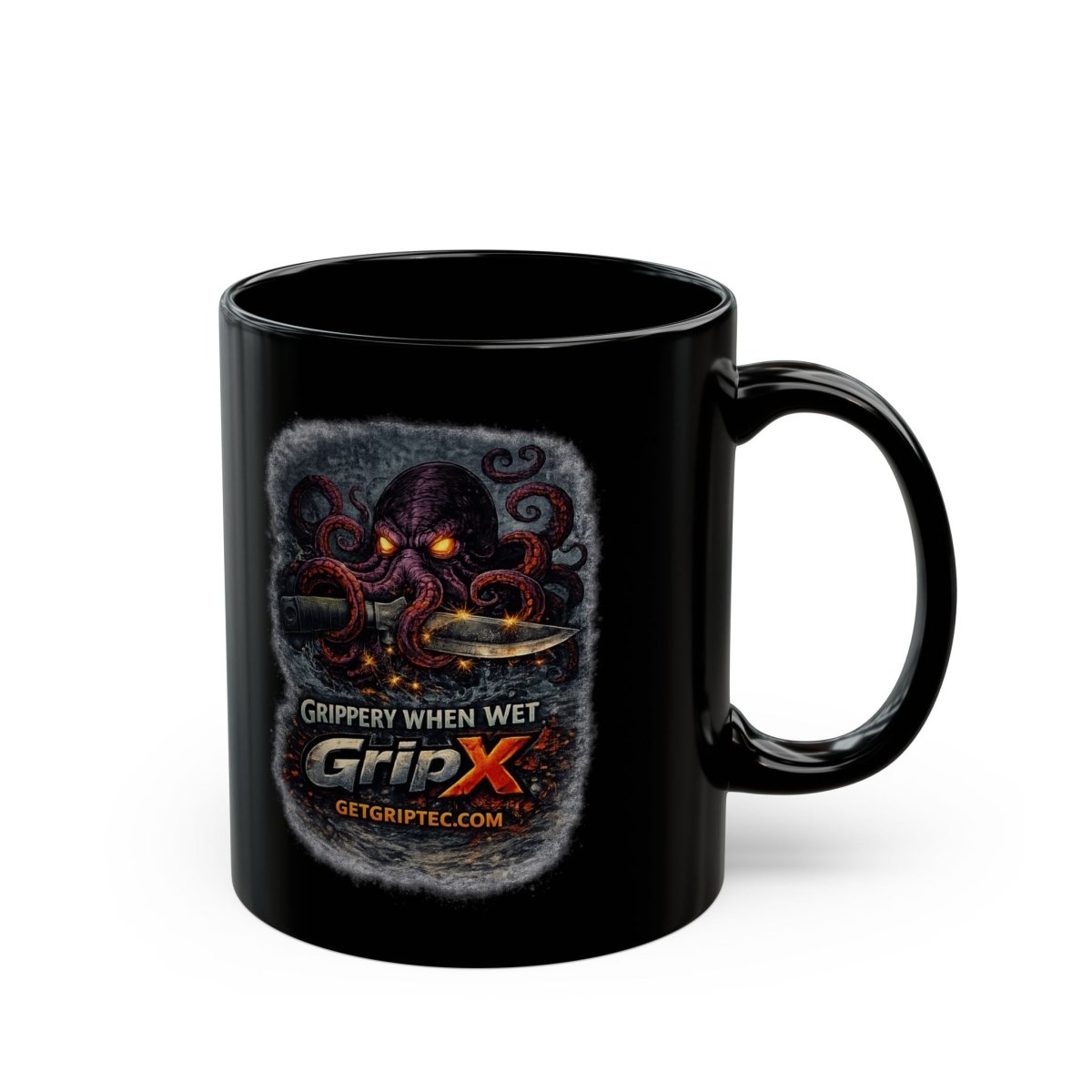 Black Mug (11oz, 15oz) - Grip - Tec™ Composites - 11oz