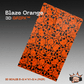 Blaze Orange GripX - Grip-Tec™ Composites - Panel (5-1/2"x3-1/2")