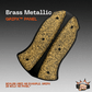 Brass Metallic GripX - Grip-Tec™ Composites - Panel (5-1/2"x3-1/2")