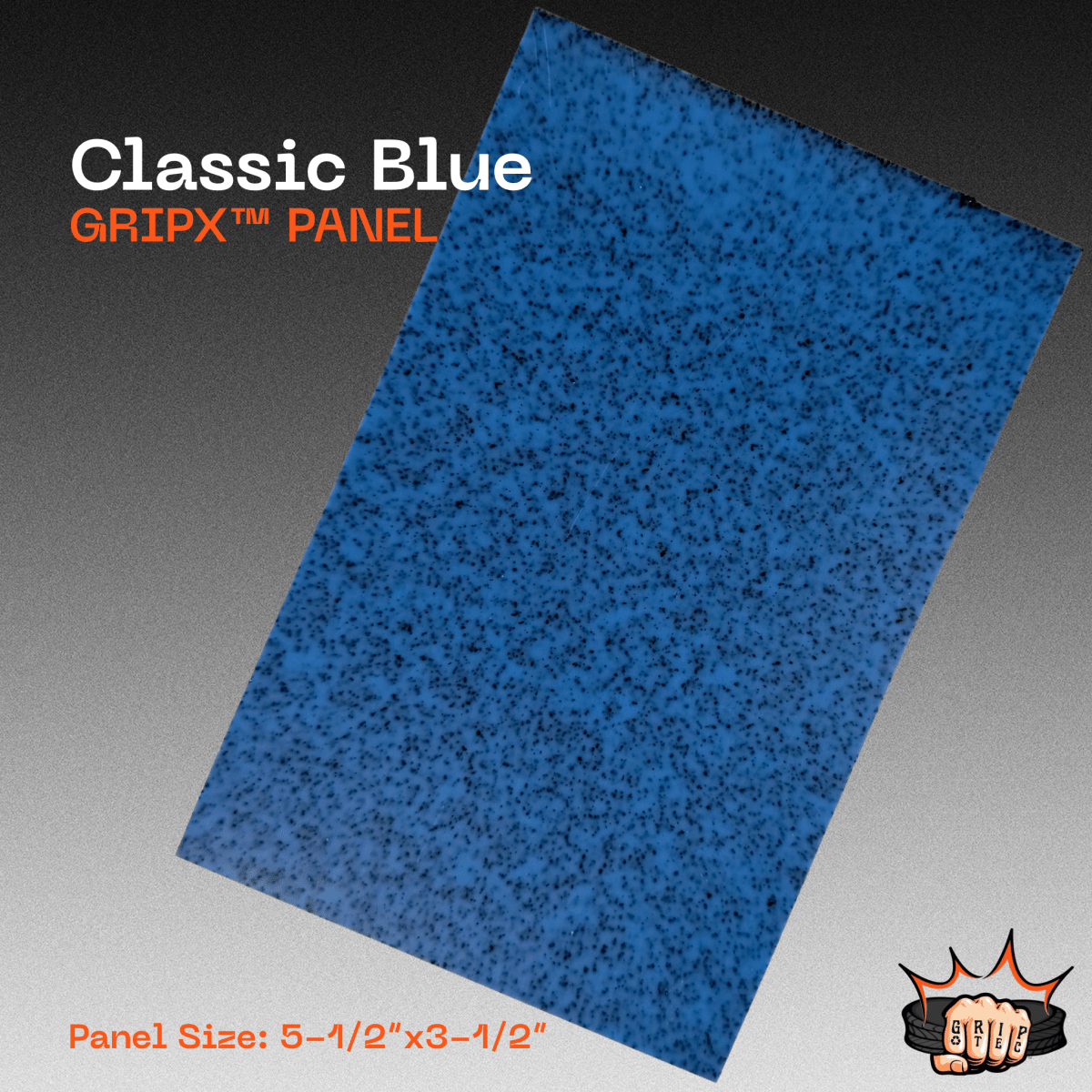Classic Blue GripX - Grip-Tec™ Composites - Panel (5-1/2"x3-1/2")