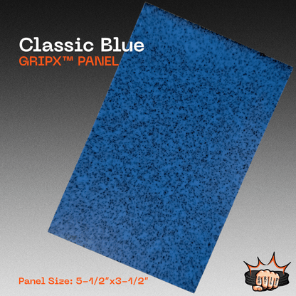 Classic Blue GripX - Grip-Tec™ Composites - Panel (5-1/2"x3-1/2")