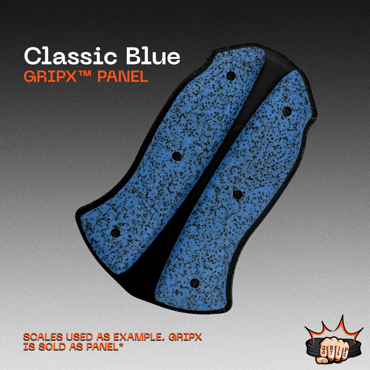 Classic Blue GripX - Grip-Tec™ Composites - Panel (5-1/2"x3-1/2")