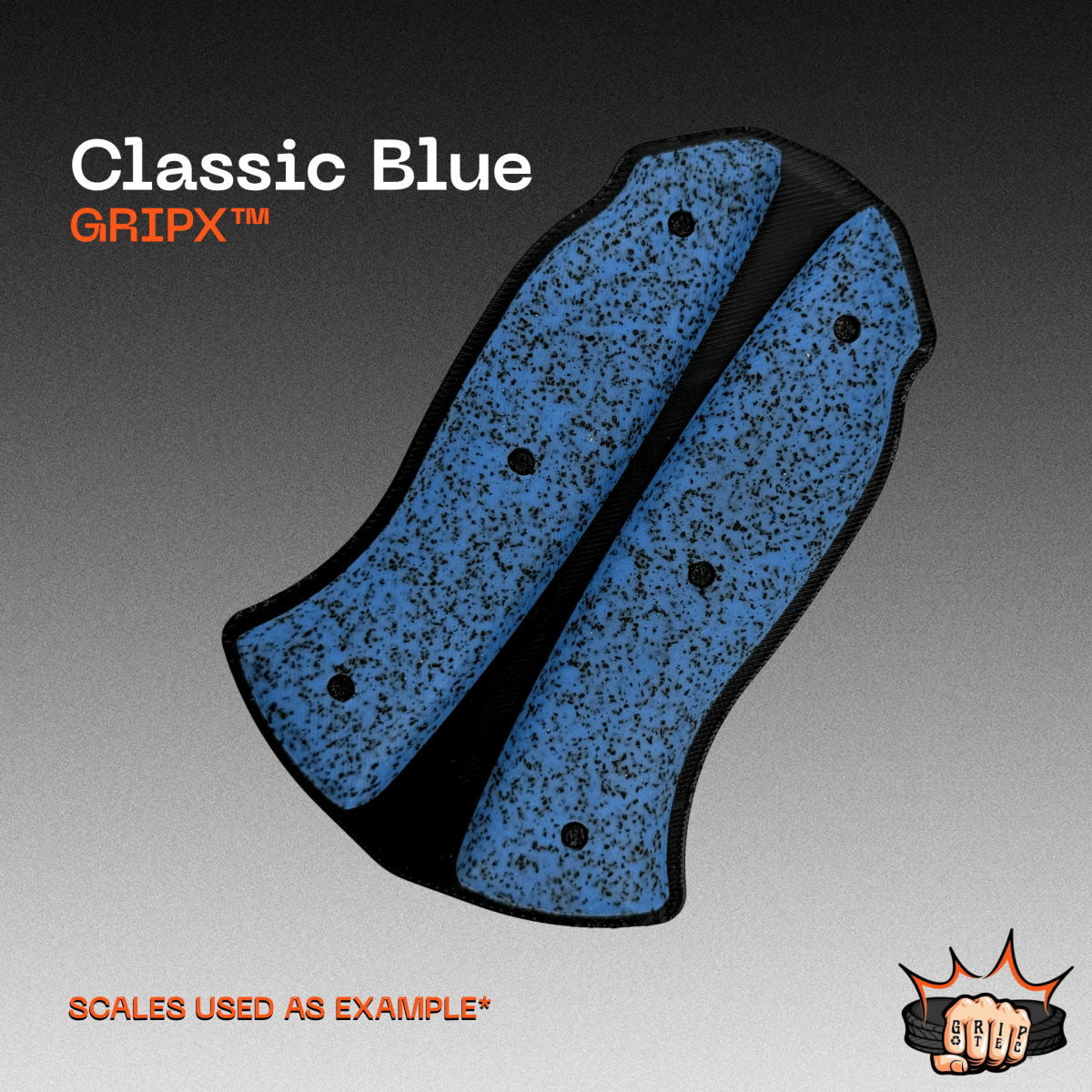 Classic Blue GripX - Grip-Tec™ Composites - Panel (5-1/2"x3-1/2")