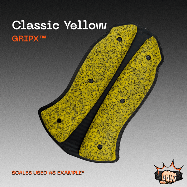 Classic Yellow GripX - Grip-Tec™ Composites - Panel (5-1/2"x3-1/2")