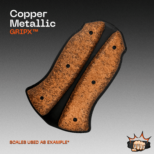 Copper Metallic GripX - Grip-Tec™ Composites - Panel (5-1/2"x3-1/2")
