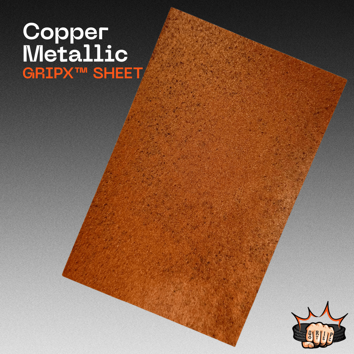 Copper Metallic GripX - Grip-Tec™ Composites - Sheet (17-1/2"x12")