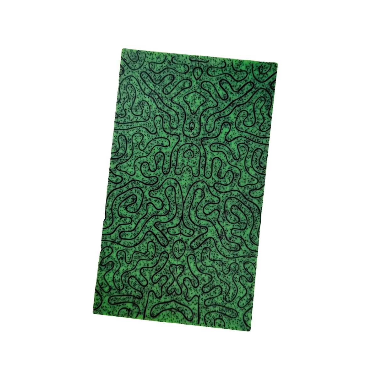 Custom Shop 3D GripX™ - Brain Coral - Green Glow GripX™ with Black Matrix - Grip - Tec™ Composites - 
