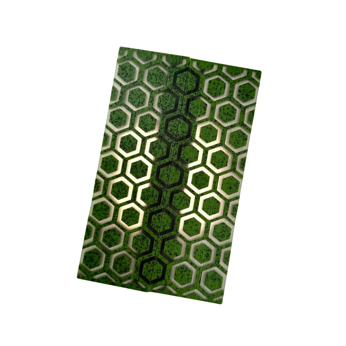 Custom Shop 3D GripX™ - Hex - Green Grip - Tec™ with Clear Matrix - Grip - Tec™ Composites - 