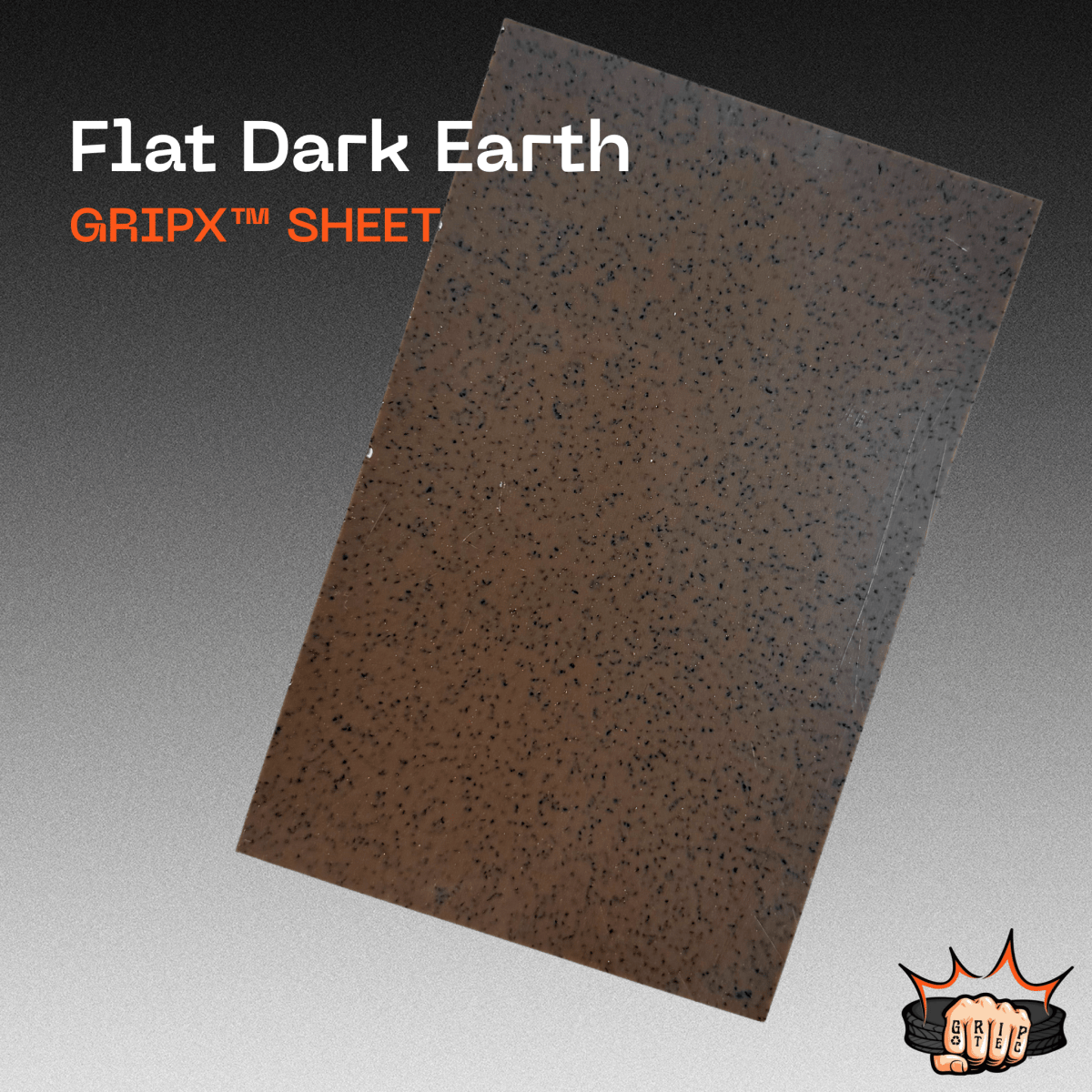 Flat Dark Earth (FDE) GripX - Grip-Tec™ Composites - Sheet (17-1/2"x12")