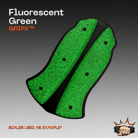 Fluorescent Green GripX - Grip-Tec™ Composites - Panel (5-1/2"x3-1/2")