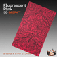 Fluorescent Pink GripX - Grip-Tec™ Composites - 3D Scales (Pair 5-3/4"x1-3/4"x5/16")
