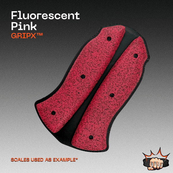 Fluorescent Pink GripX - Grip-Tec™ Composites - Panel (5-1/2"x3-1/2")
