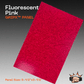 Fluorescent Pink GripX™ Panel - Grip-Tec™ Composites - 1/4" Panel (5-1/2"x3-1/2")