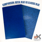 Fluorescent Royal Blue - Grip - Tec™ Composites - 1/4" Panel (5 - 1/2"x3 - 1/2")