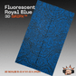 Fluorescent Royal Blue GripX - Grip-Tec™ Composites - 3D Scales (Pair 5-3/4"x1-3/4"x5/16")