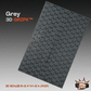 Grey GripX - Grip-Tec™ Composites - 3D Scales (Pair 5-3/4"x1-3/4"x5/16")