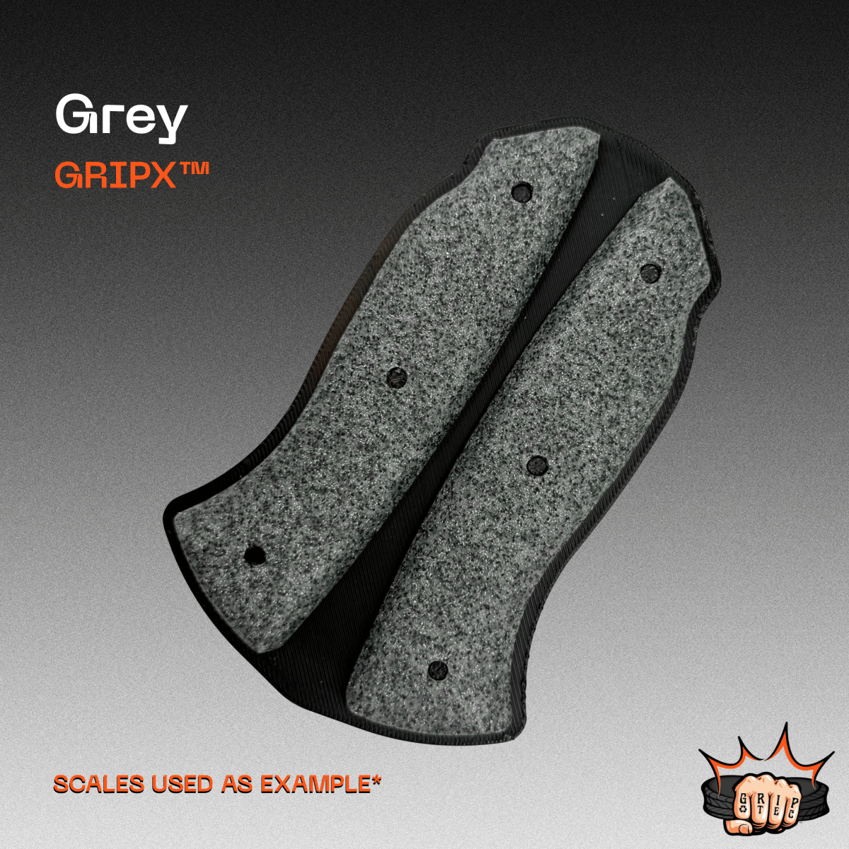 Grey GripX - Grip-Tec™ Composites - Panel (5-1/2"x3-1/2")