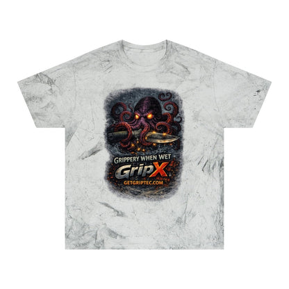 GripX Creature Series Color Blast Shirt - Kraken - Grip - Tec™ Composites - Smoke