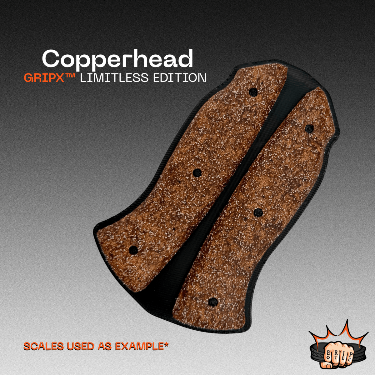 GripX™ Limitless Edition - Copperhead - Grip-Tec™ Composites - 1/4"