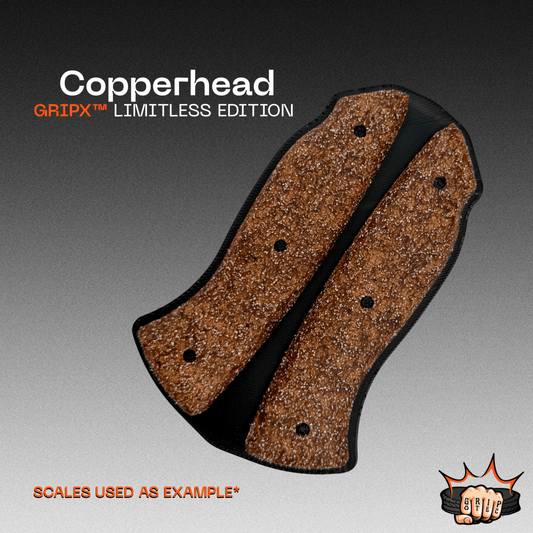 GripX™ Limitless Edition - Copperhead - Grip-Tec™ Composites - 1/4"
