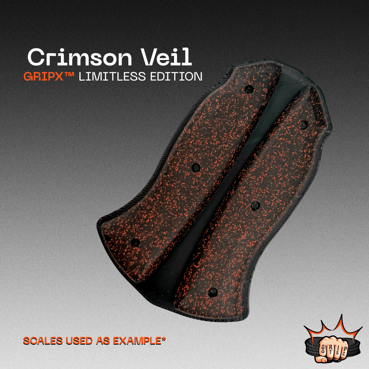 GripX™ Limitless Edition - Crimson Veil - Grip-Tec™ Composites - 1/4"