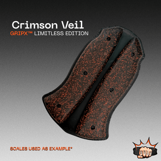 GripX™ Limitless Edition - Crimson Veil - Grip-Tec™ Composites - 1/4"