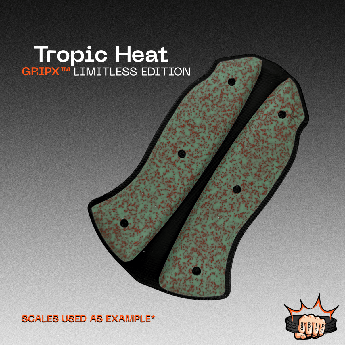 GripX™ Limitless Edition - Tropic Heat - Grip-Tec™ Composites - 1/4"