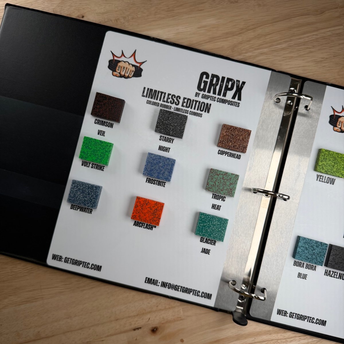 GripX Line Card - January 2026 - Grip - Tec™ Composites - 