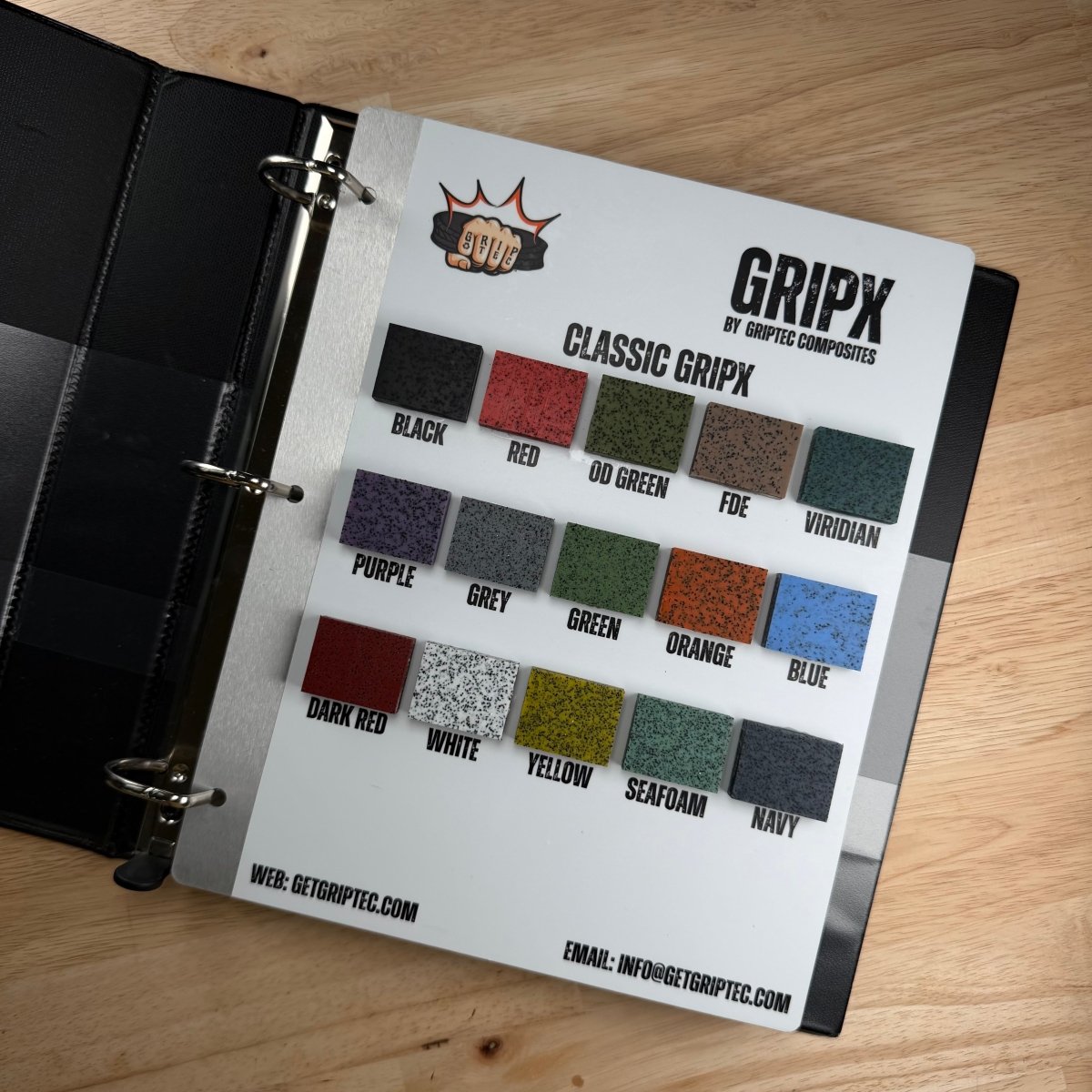 GripX Line Card - January 2026 - Grip - Tec™ Composites - 