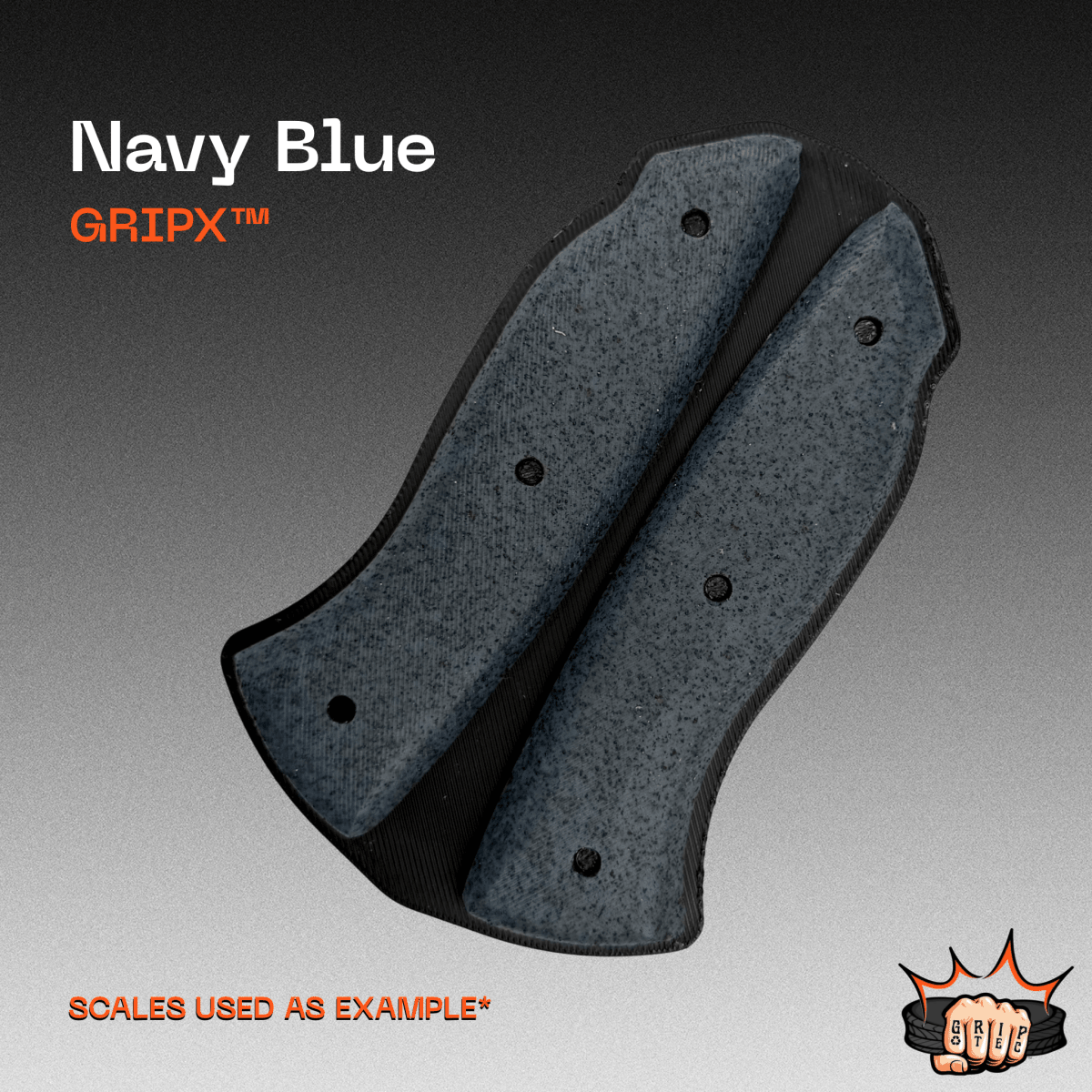 Navy Blue GripX - Grip-Tec™ Composites - Panel (5-1/2"x3-1/2")