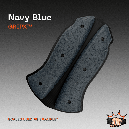 Navy Blue GripX - Grip-Tec™ Composites - Panel (5-1/2"x3-1/2")