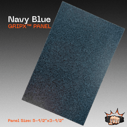 Navy Blue GripX - Grip-Tec™ Composites - Panel (5-1/2"x3-1/2")