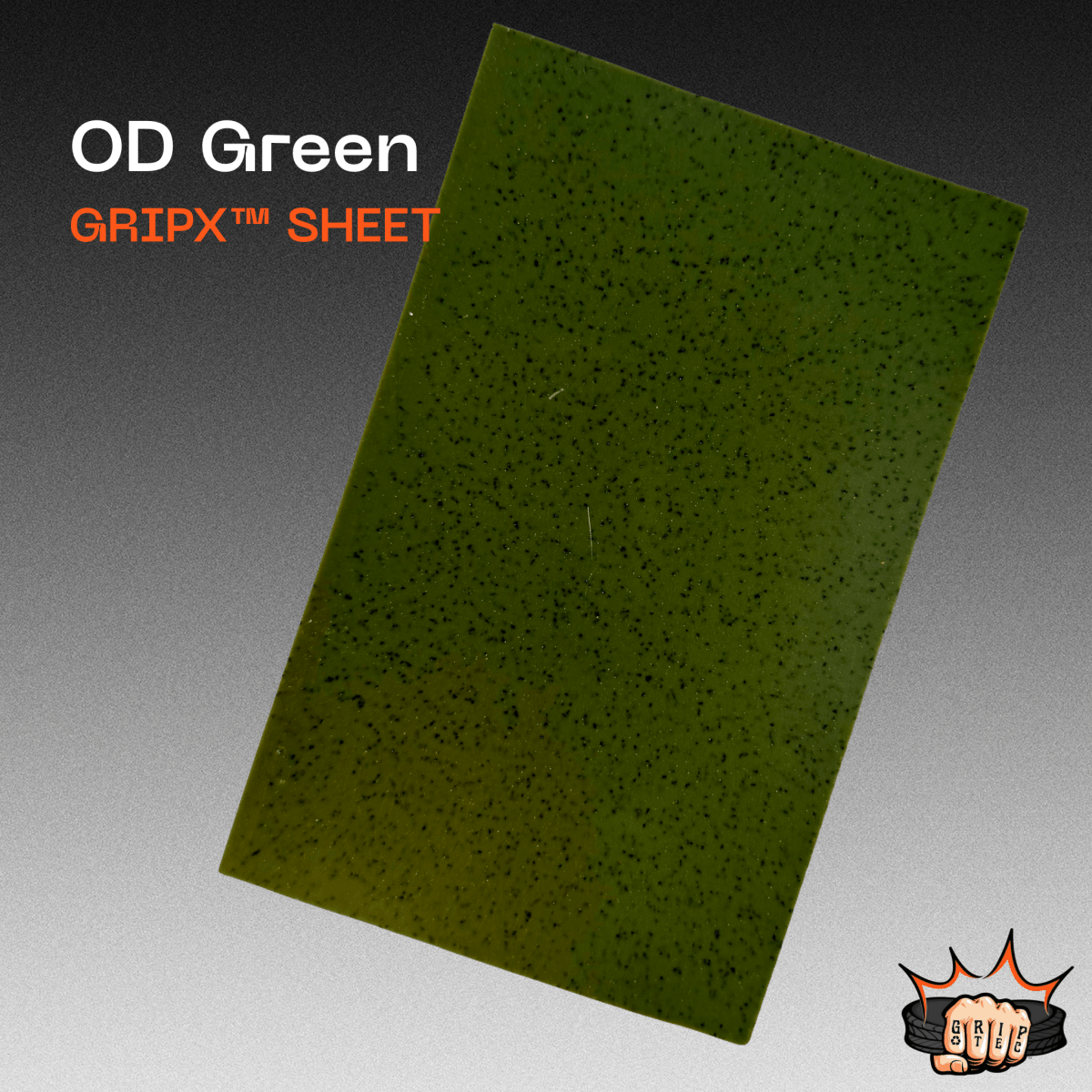 OD Green GripX - Grip-Tec™ Composites - Sheet (17-1/2"x12")