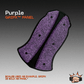 Purple GripX - Grip-Tec™ Composites - Panel (5-1/2"x3-1/2")