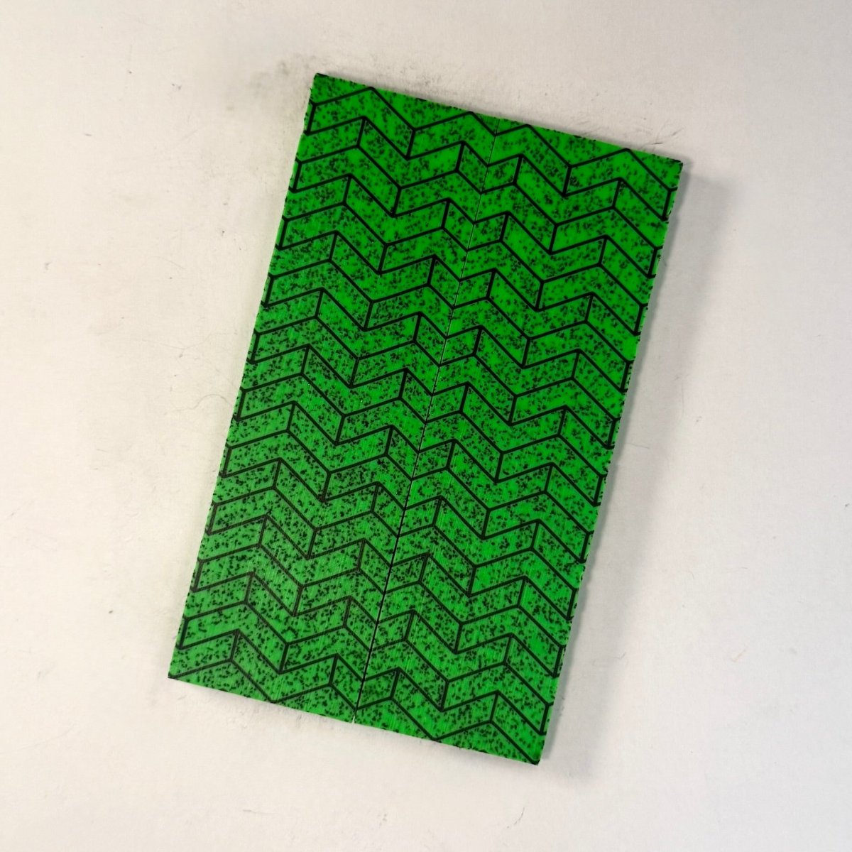 Retired 3D Pattern GripX™ Sale!! - Grip-Tec™ Composites - Fluorescent Green Chevron