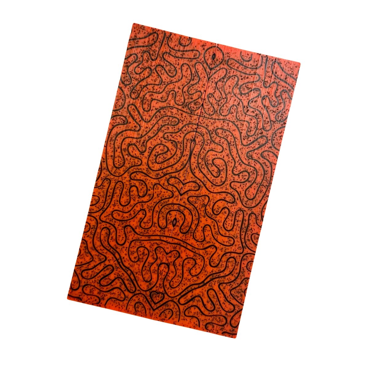 Retired 3D Pattern GripX™ Sale!! - Grip-Tec™ Composites - Blaze Orange Brain Coral