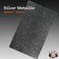 Silver Metallic GripX - Grip-Tec™ Composites - Sheet (17-1/2"x12")