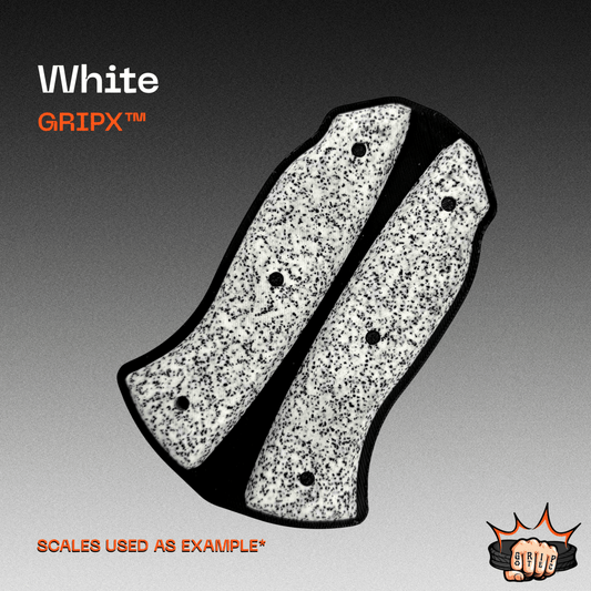 White GripX - Grip-Tec™ Composites - Panel (5-1/2"x3-1/2")