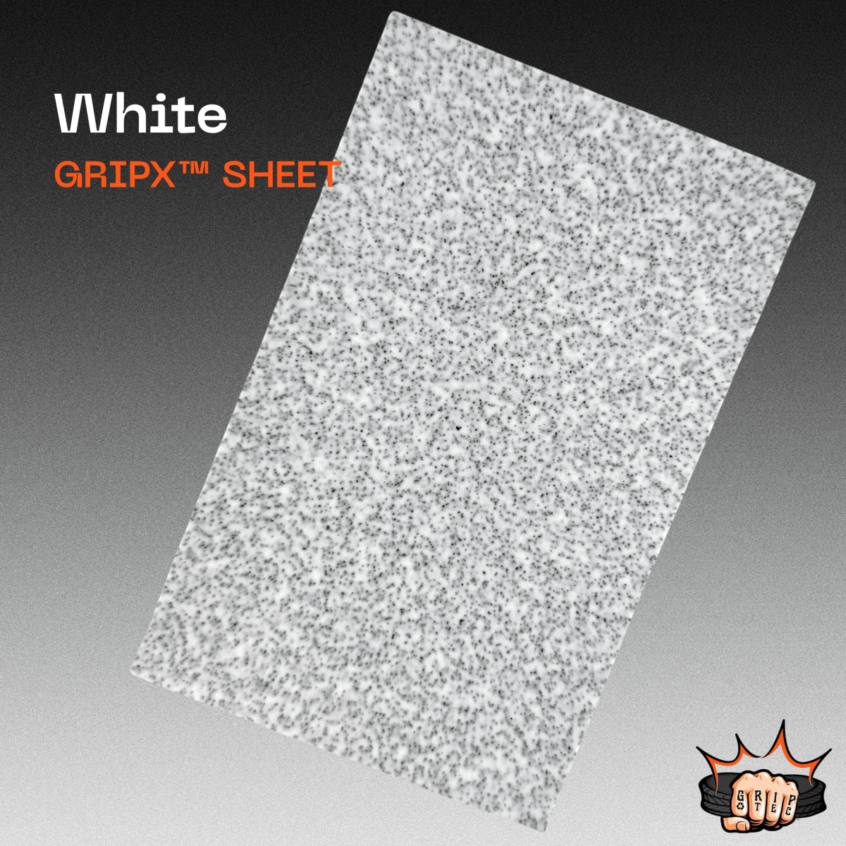 White GripX - Grip-Tec™ Composites - Sheet (17-1/2"x12")